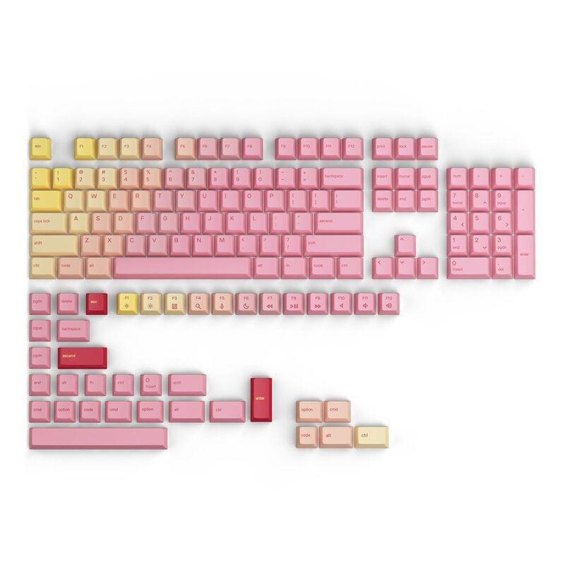 Glorious GPBT Keycaps - Pink Grapefruit, , medium
