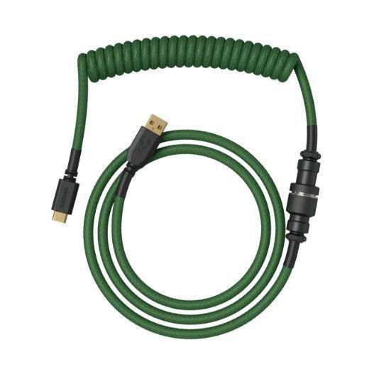 GLORIOUS PC GAMING RACE - Glorious Coiled Cable - Forest Green