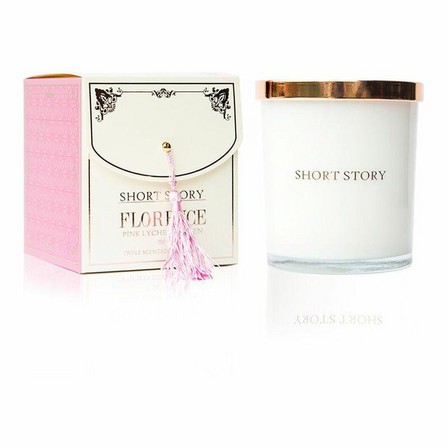 DISNEY X SHORT STORY - Short Story Florence Pink Lychee Garden Soy Candle 280g