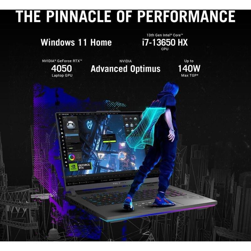 ASUS ROG Strix G16 Gaming Laptop - G614JU-N3111W - Intel Core i7-13650HX/16GB RAM/1TB SSD/NVIDIA GeForce RTX 4050 6GB/16" FHD+ (1920x1200)/Windows ..., , large image number 3