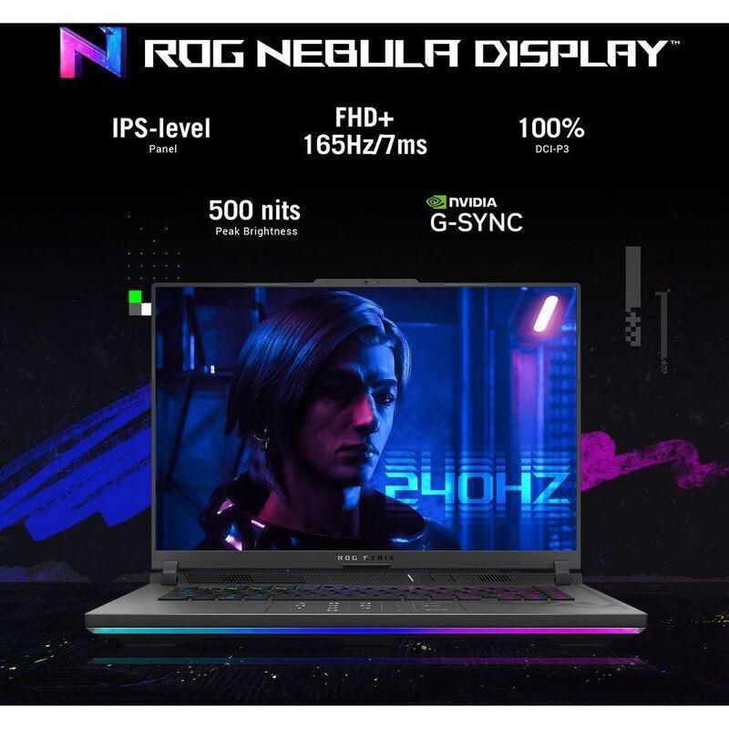 ASUS ROG Strix G16 Gaming Laptop - G614JU-N3111W - Intel Core i7-13650HX/16GB RAM/1TB SSD/NVIDIA GeForce RTX 4050 6GB/16" FHD+ (1920x1200)/Windows ..., , large image number 5
