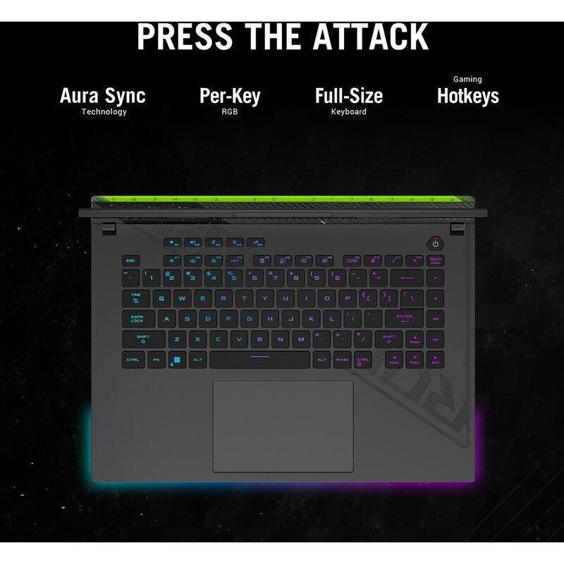 ASUS ROG Strix G16 Gaming Laptop - G614JU-N3111W - Intel Core i7-13650HX/16GB RAM/1TB SSD/NVIDIA GeForce RTX 4050 6GB/16" FHD+ (1920x1200)/Windows ..., , large image number 7