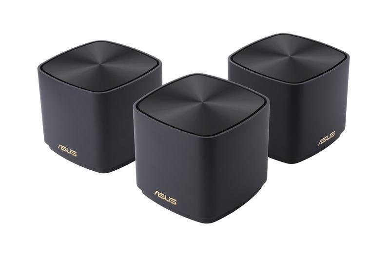 ASUS ZenWi-Fi AX Mini XD4 Black AX1800 Dual-Band Whole Home Mesh Wi-Fi 6 Router (Pack of 3), , large image number 4