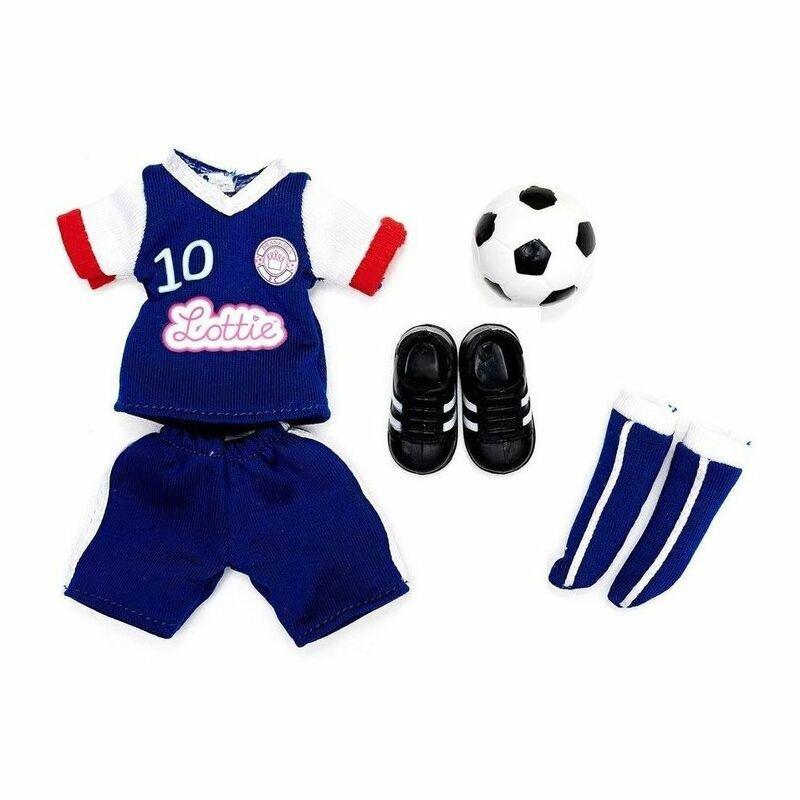 Lottie Girls United Outfit Doll Accessory Set, , large image number 0