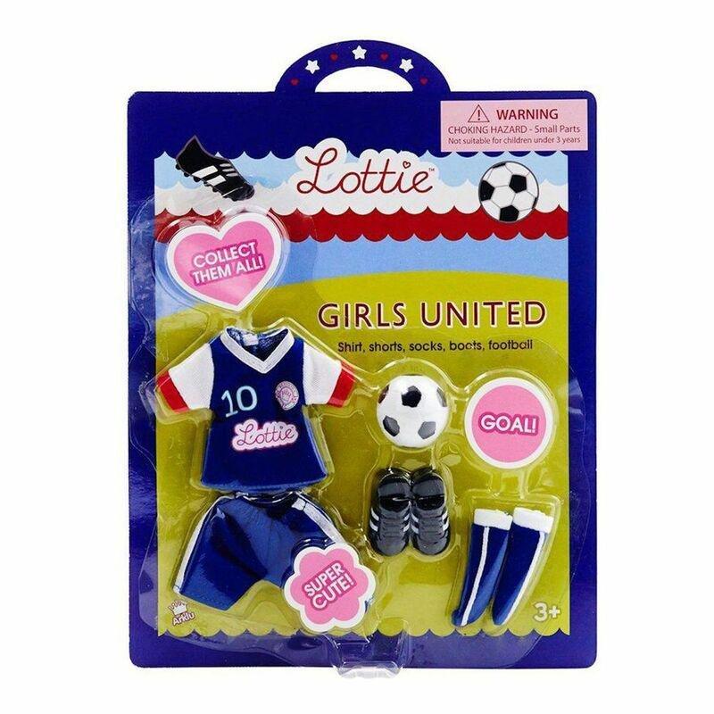 Lottie Girls United Outfit Doll Accessory Set, , large image number 1