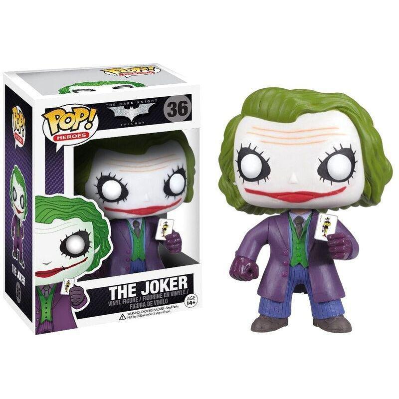 Funko Pop! Heroes DC Comics Dark Knight the Joker 3.75-Inch Vinyl Figure, , large image number 0