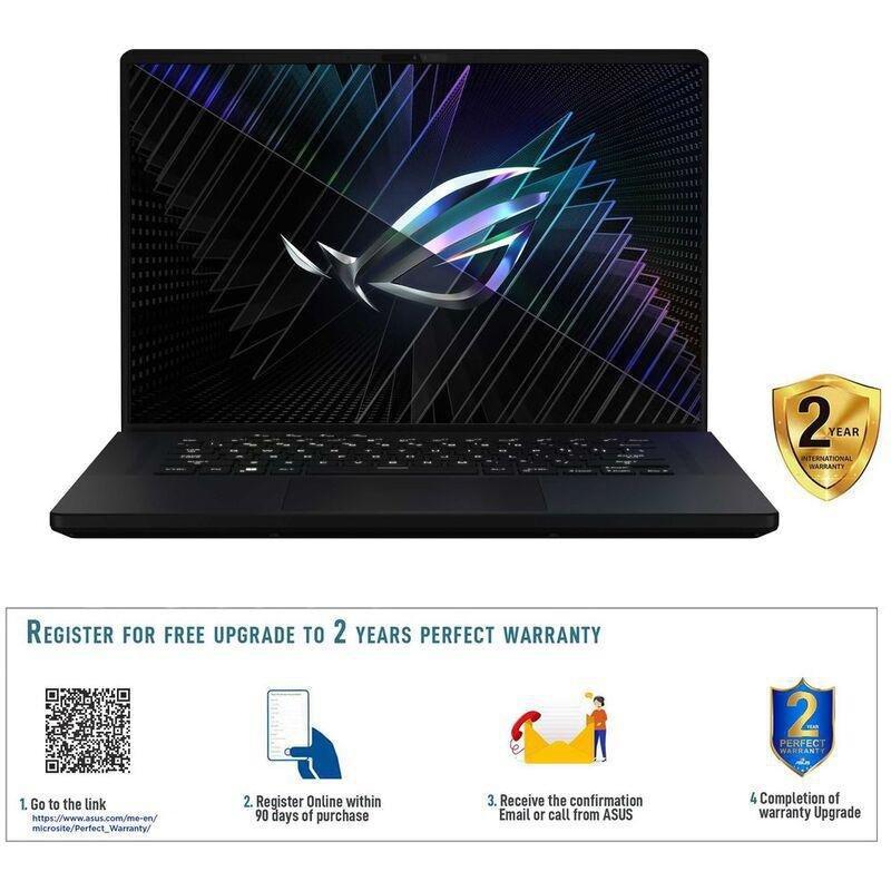 ASUS ROG Zephyrus M16 Gaming Laptop - GU604VZ-N4055W - Intel Core i9-13900H/32GB RAM/1TB SSD/NVIDIA GeForce RTX 4080 12GB/16" QHD+(2560x1600) 240Hz..., , large image number 1