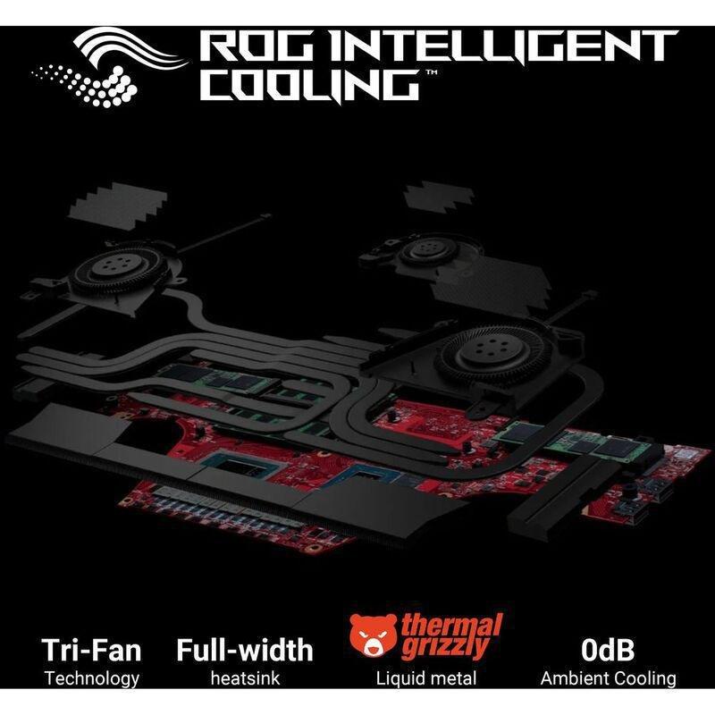 ASUS ROG Zephyrus M16 Gaming Laptop - GU604VZ-N4055W - Intel Core i9-13900H/32GB RAM/1TB SSD/NVIDIA GeForce RTX 4080 12GB/16" QHD+(2560x1600) 240Hz..., , large image number 2