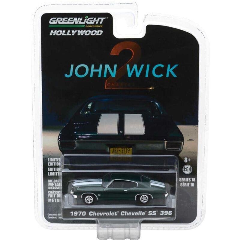 Greenlight Hollywood John Wick Chapter 1 And 2 1.64 Scale Diecast Car (Assortment - Includes 1), , large image number 1