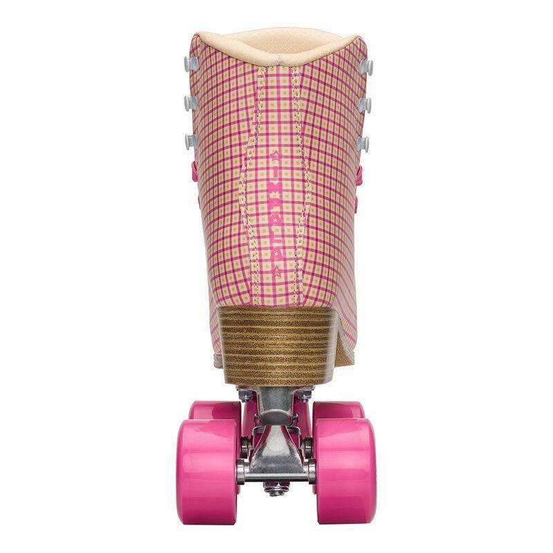 Impala Pink Tartan Quad Skates (Size 8 US), , large image number 6