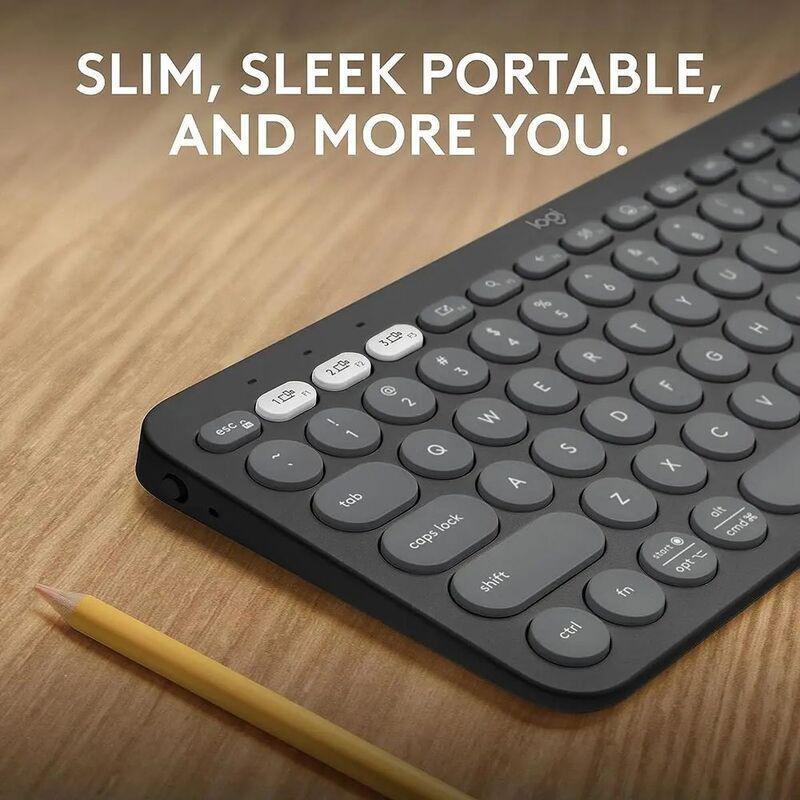 Logitech Pebble Keys 2 K380s Bluetooth keyboard - US - Tonal Graphite, , large image number 1