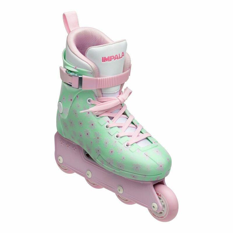 Impala Lightspeed Mint Flower Power Inline Skates (Size 7 US), , large image number 0