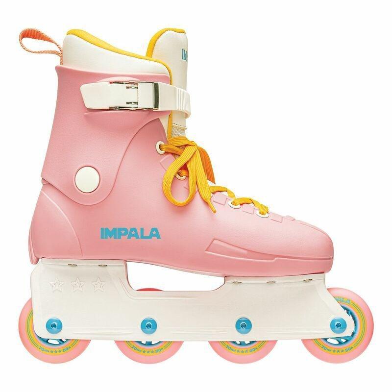 Impala Lightspeed Pink/Yellow Inline Skates (Size 7 US), , large image number 5