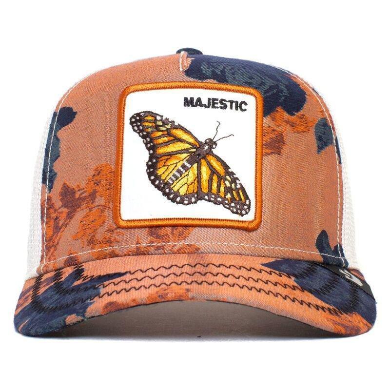 Goorin Bros Monarchy Of Roses Unisex Trucker Caps Orange, , medium