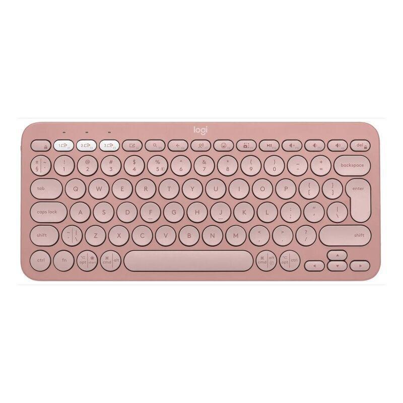Logitech Pebble Keys 2 K380s Bluetooth keyboard - US - Tonal Rose, , medium