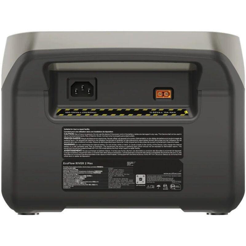 EcoFlow RIVER 2 MAX Portable Power Station (500W-512Wh) - Black, , large image number 2