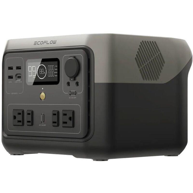 EcoFlow RIVER 2 MAX Portable Power Station (500W-512Wh) - Black, , large image number 4