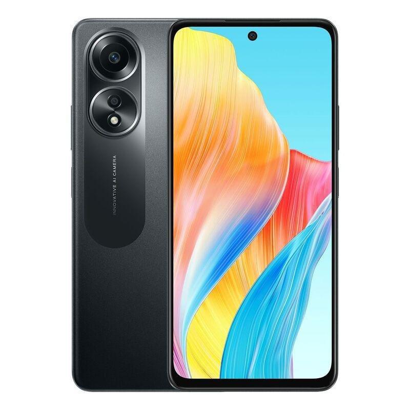 OPPO A58 Smartphone 128GB/8GB - Glowing Black, , large image number 0
