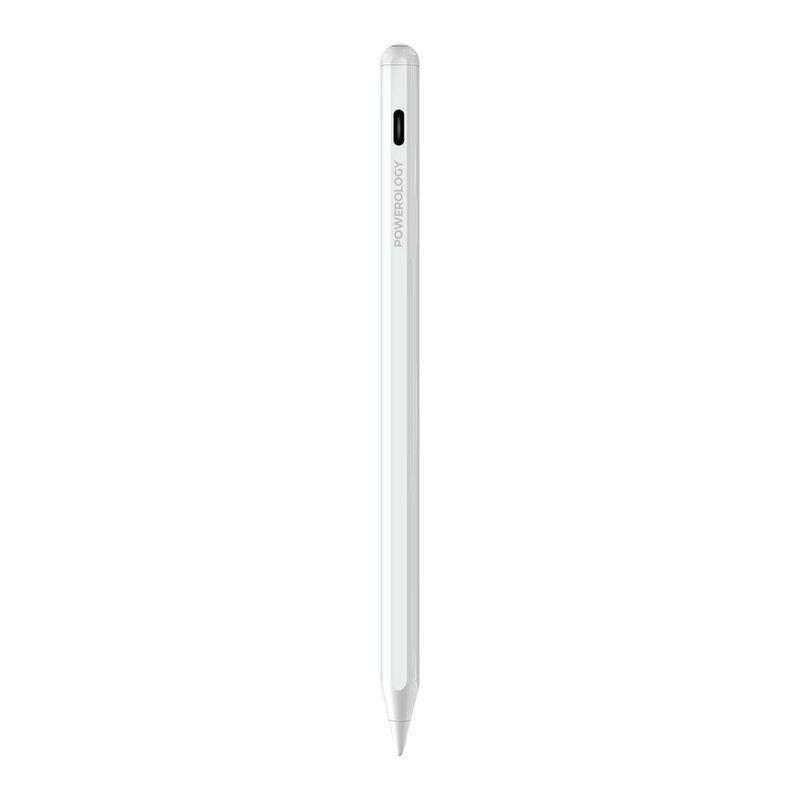 Powerology Pencil Pro for iPad with Palm Rejection - White, , medium