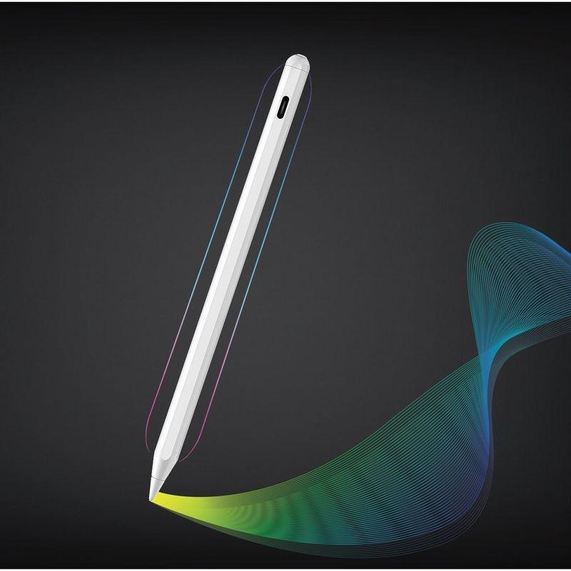 Powerology Pencil Pro for iPad with Palm Rejection - White, , large image number 1