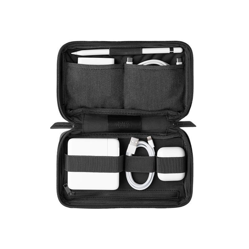 Native Union Stow V2 Fabric Travel Organizer Pouch Slate, , large image number 1