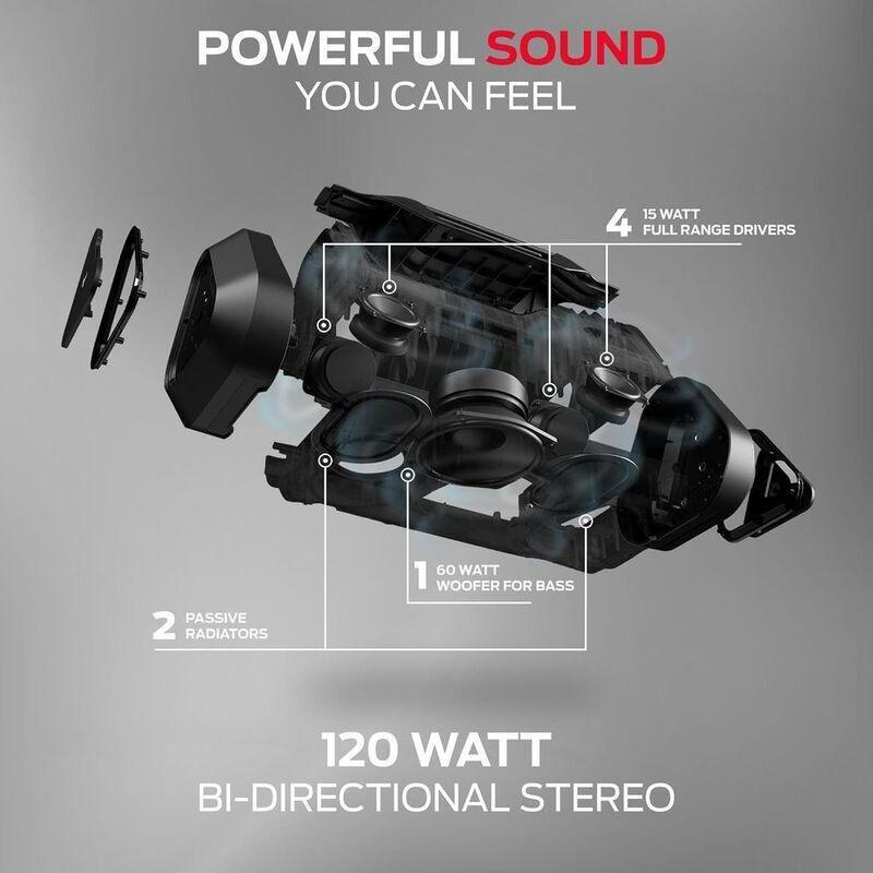 MONSTER Blaster 3.0 Wireless Boombox Speaker - Black, , large image number 1