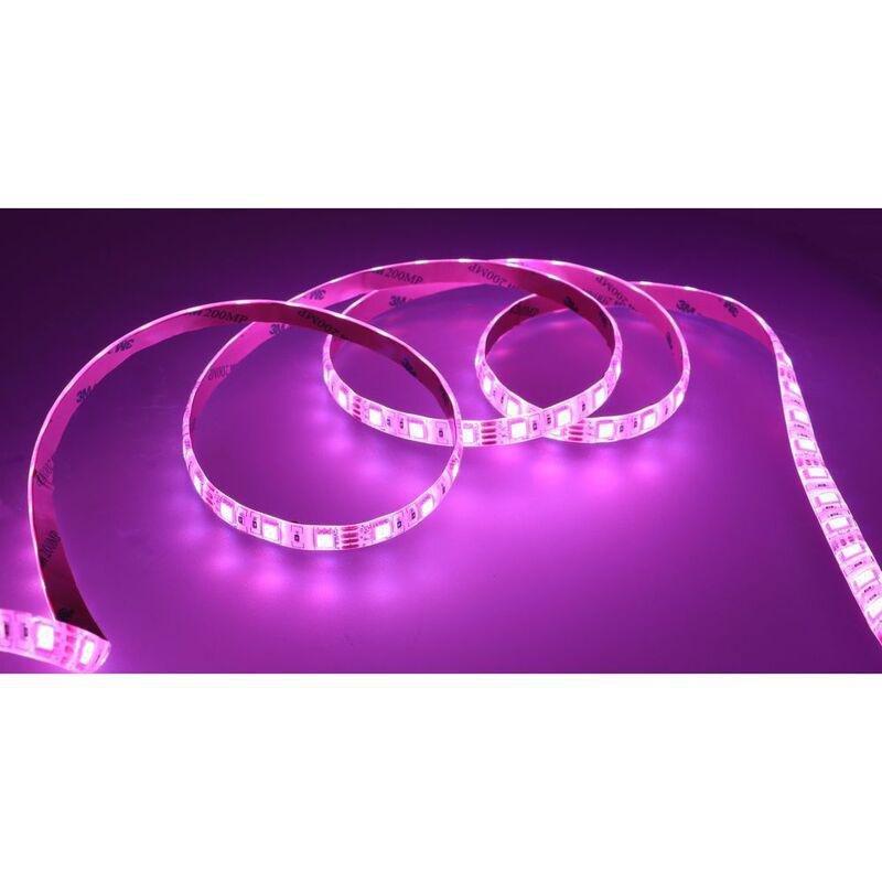MONSTER Color Changing LED Light Strip with Remote - 2m, , large image number 1