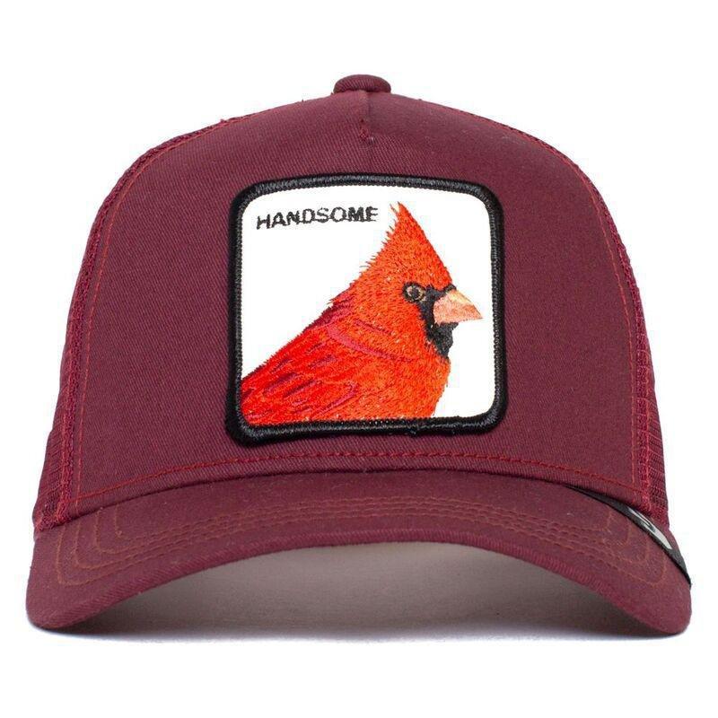 Goorin Bros Handsome Truckin Unisex Trucker Caps Maroon, , large image number 0