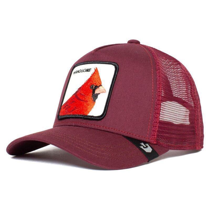 Goorin Bros Handsome Truckin Unisex Trucker Caps Maroon, , large image number 1