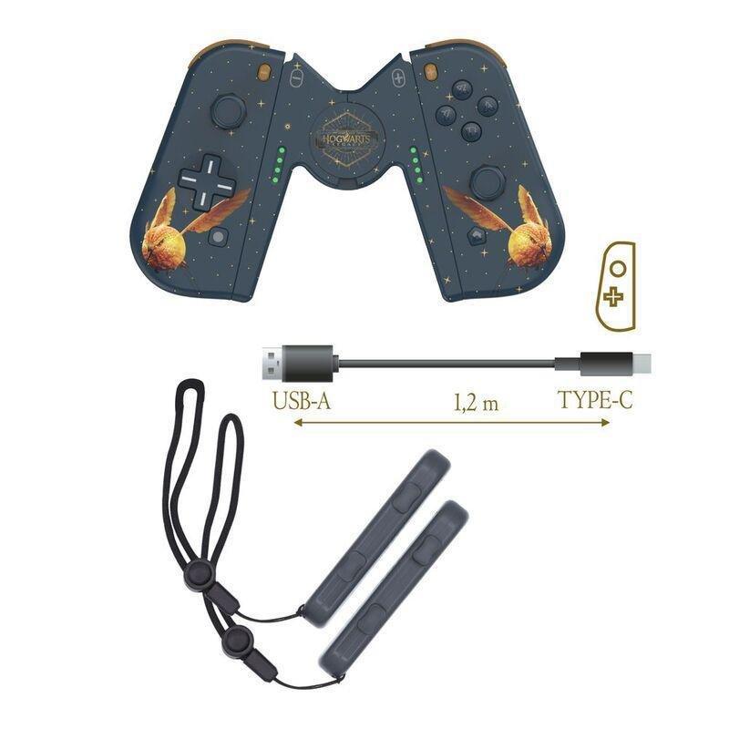 Freaks And Geeks Harry Potter - Joycon L/R Gamepad + A Pair Joy-Con Hand Wrist Strap + L/R Gamepad Bracket Braces, , large image number 2