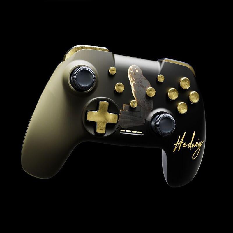 Freaks And Geeks Harry Potter - Hedwig Wireless Controller For Switch With 1M Cable - Black, , large image number 2