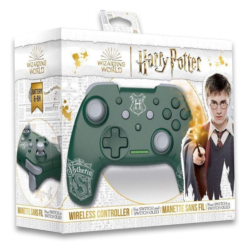 Freaks And Geeks Harry Potter - Wireless Controller Green For Switch With 1M Cable, , large image number 1