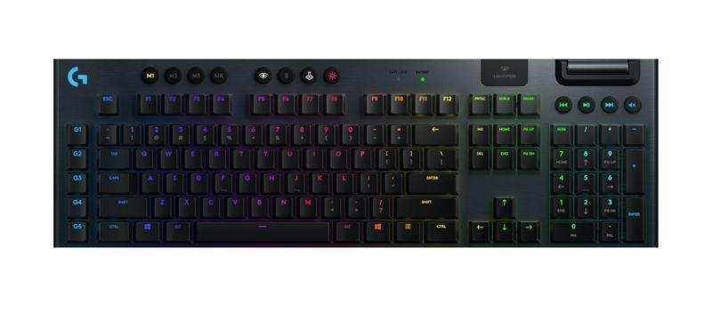 Logitech G G915 LIGHTSPEED Wireless RGB Mechanical Gaming Keyboard - Clicky, , large image number 0