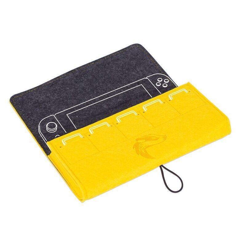 Freaks And Geeks Harry Potter - Hufflepuff Felt Pocket For Switch, , large image number 3