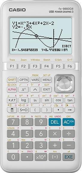 Casio FX-9860GIII-S-DT Scientific Calculator White, , large image number 0