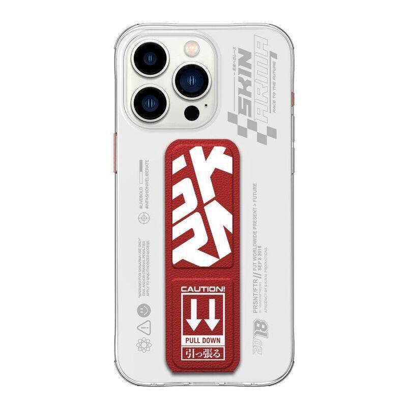 SkinArma iPhone 15 Pro Case - Apex Grip-Stand - Red, , large image number 0