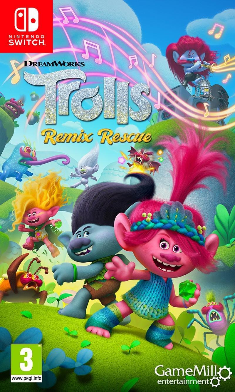 Dreamworks Trolls Remix Rescue - Nintendo Switch, , large image number 0