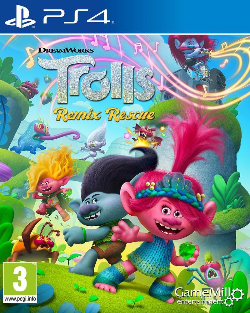 Dreamworks Trolls Remix Rescue - PS4, , large image number 0