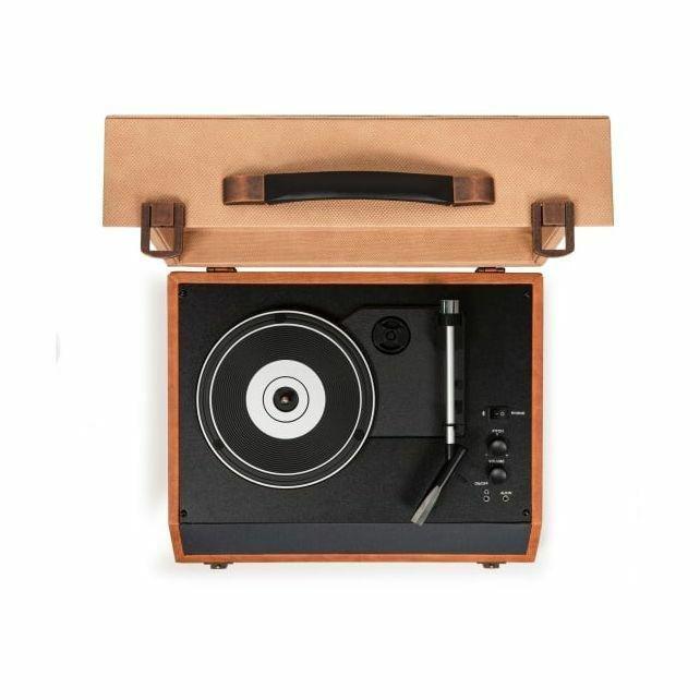 Crosley Momento Portable Turntable with Built-in Speakers - Desert, , large image number 4