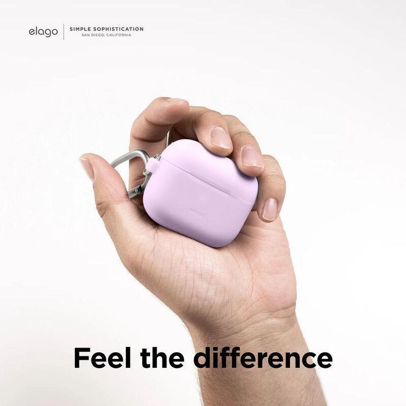 Elago Silicone Hang Case for AirPods Pro 2 - Lavender, , large image number 2