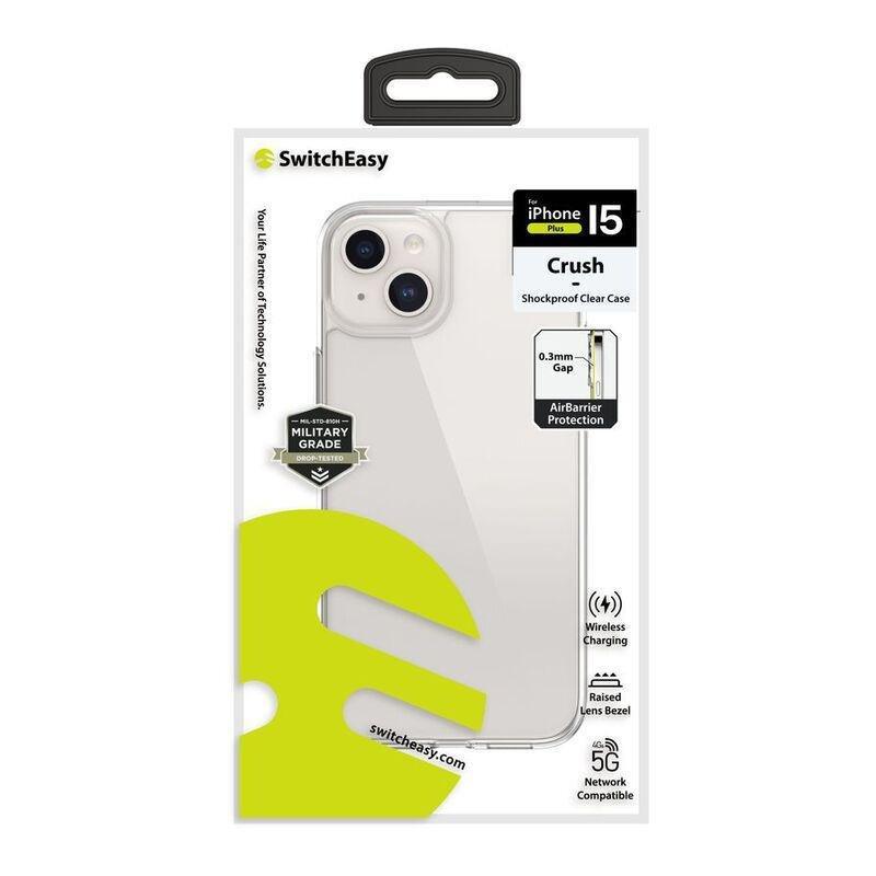 Switcheasy Crush Clear Bumper Case With Airbarrier For iPhone 15 Plus, , large image number 1