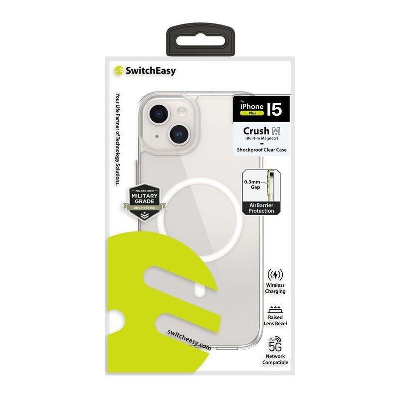 Switcheasy Crush MagSafe Clear Bumper Case For iPhone 15 Plus, , medium