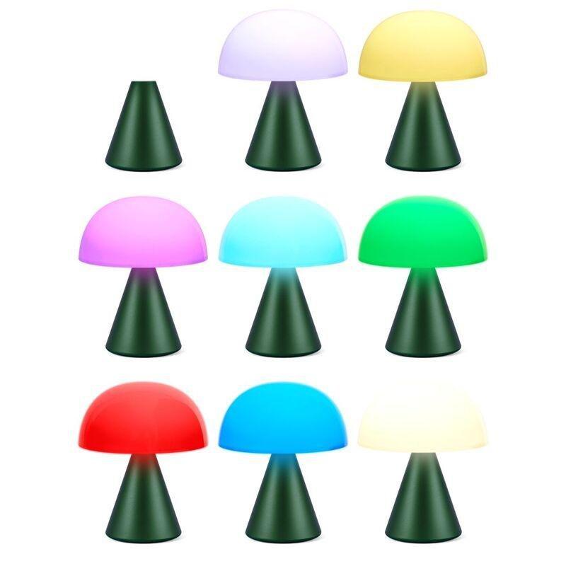 Lexon Mina M Medium Portable Led Lamp 4-Dark Green, , large image number 1