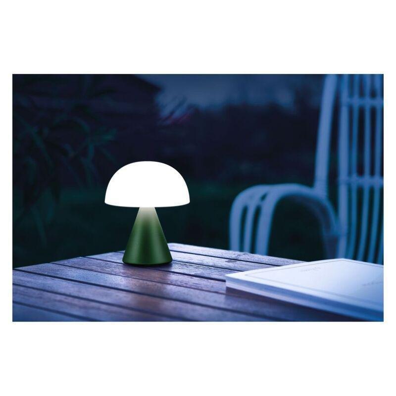 Lexon Mina M Medium Portable Led Lamp 4-Dark Green, , large image number 5