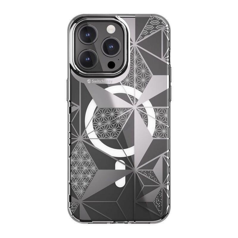 Switcheasy Artist M Double-Layer In-Mold Decoration Case With MagSafe For iPhone 15 Pro Max - Asanoha, , medium