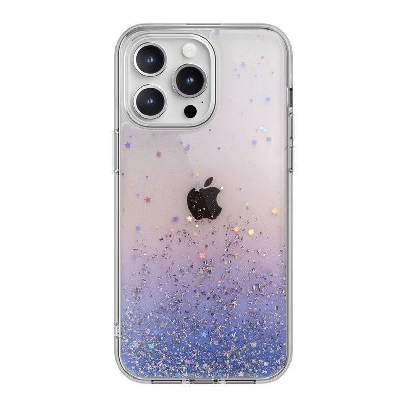 Switcheasy Starfield Sparkling Glitter Resin Case For iPhone 15 Pro Max - Twilight, , large image number 0