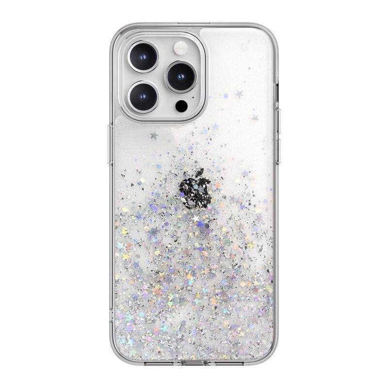 Switcheasy Starfield Sparkling Glitter Resin Case For iPhone 15 Pro Max - Transparent, , large image number 0