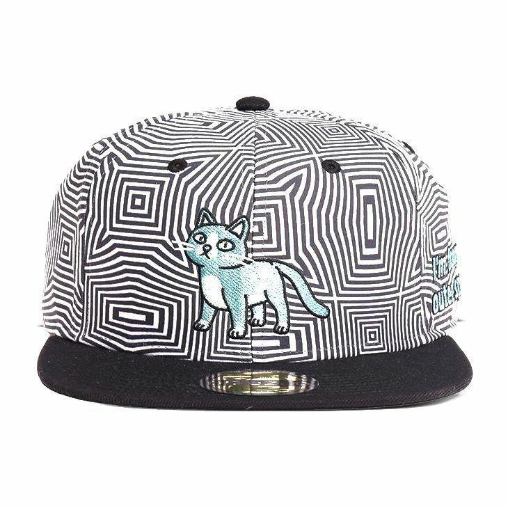 Difuzed Rick & Morty Cat Outer Space Snapback Cap, , large image number 1
