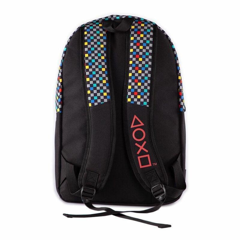 Difuzed Sony PlayStation Retro AOP Backpack Black, , large image number 1