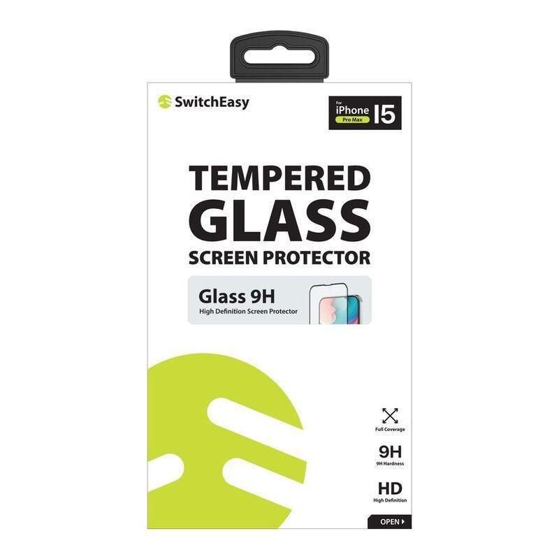 Switcheasy Glass 9H Tempered Glass Screen Protector Screen Protector For iPhone 15 Pro Max, , large image number 1